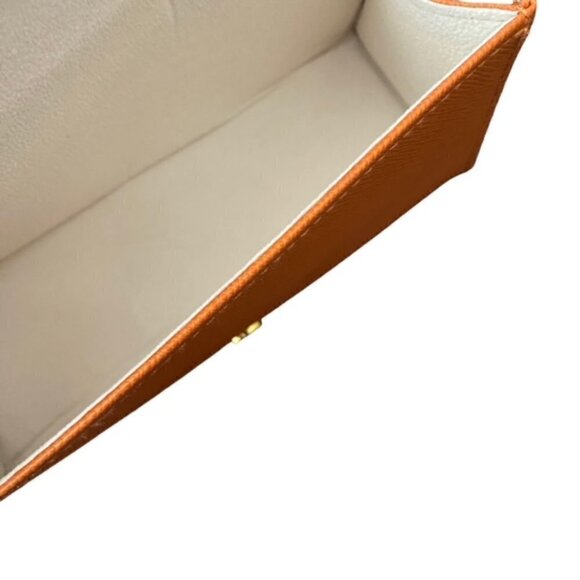 Tory Burch Orange Sunglass Case - Picture 2 of 8